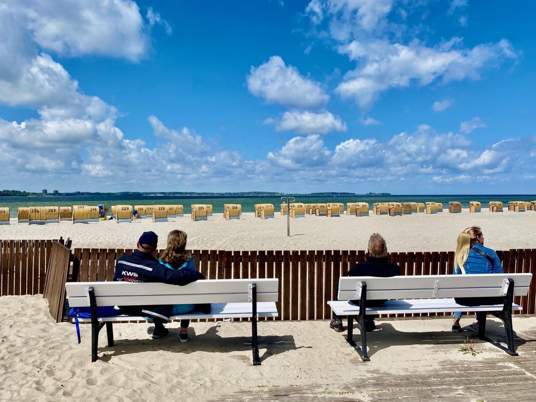 Haus Panorama Laboe Wohnung 5 Экстерьер фото